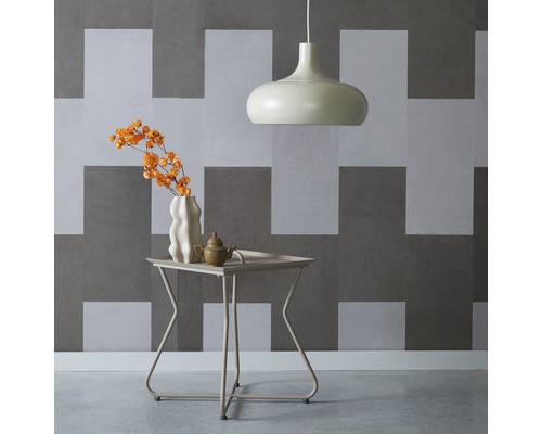 Wandpaneel leer lava 8 stuks 25x50 cm