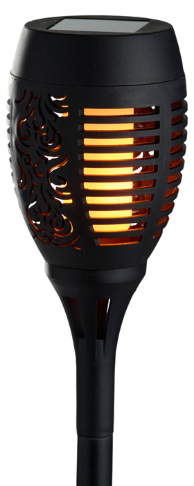 Fakler med solceller Ø9 x H58 cm 2-pk. - Garden