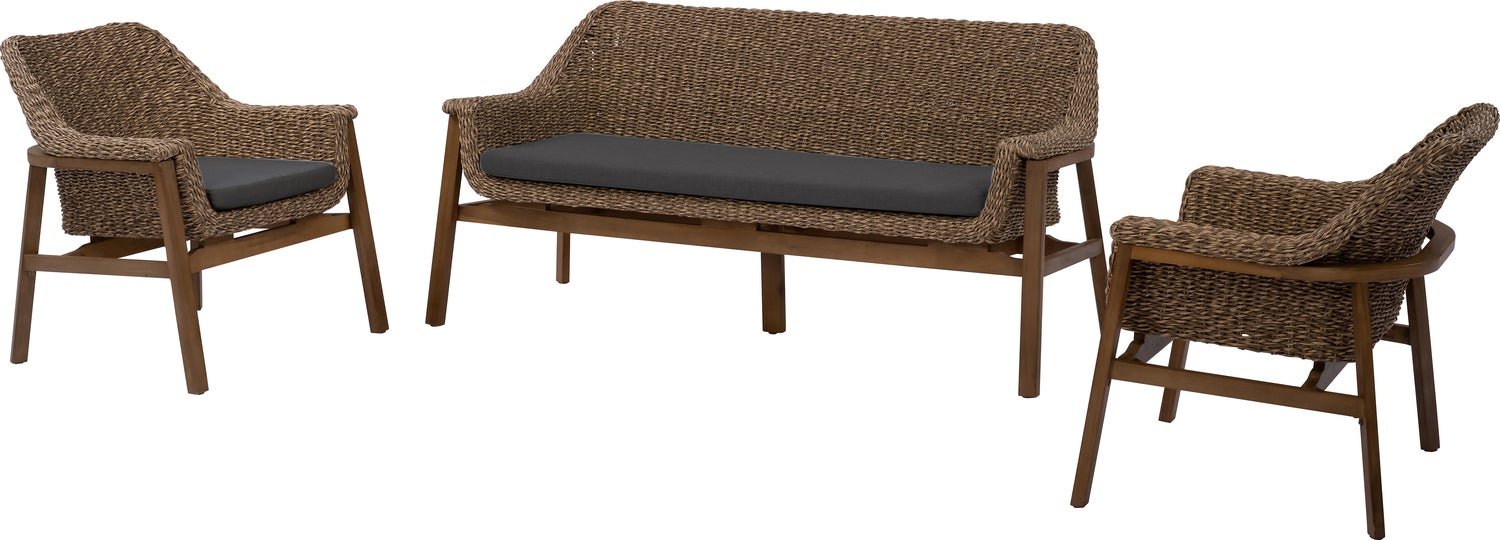 Intratuin 4-zits loungeset Lilly bruin