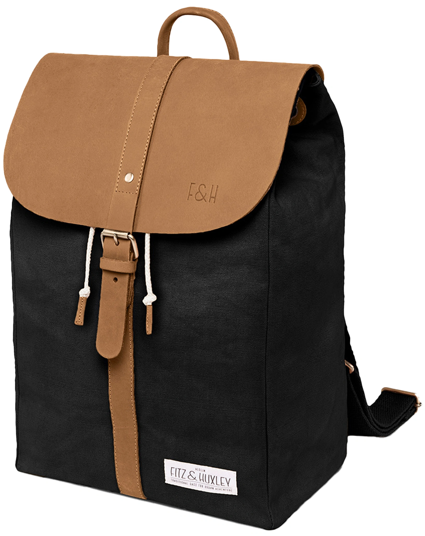 Fitz & Huxley Rucksack SOLSTICE 18l, schwarz