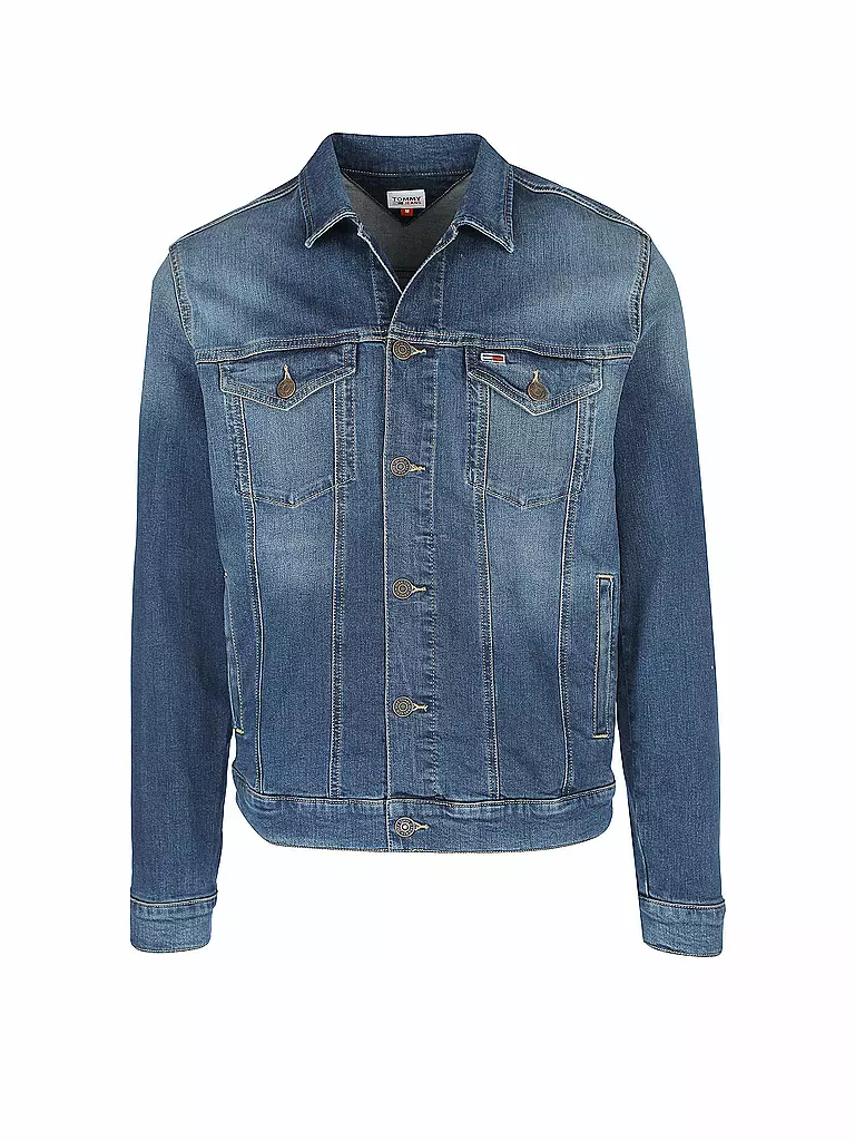 TOMMY JEANS Jeansjacke Trucker  blau