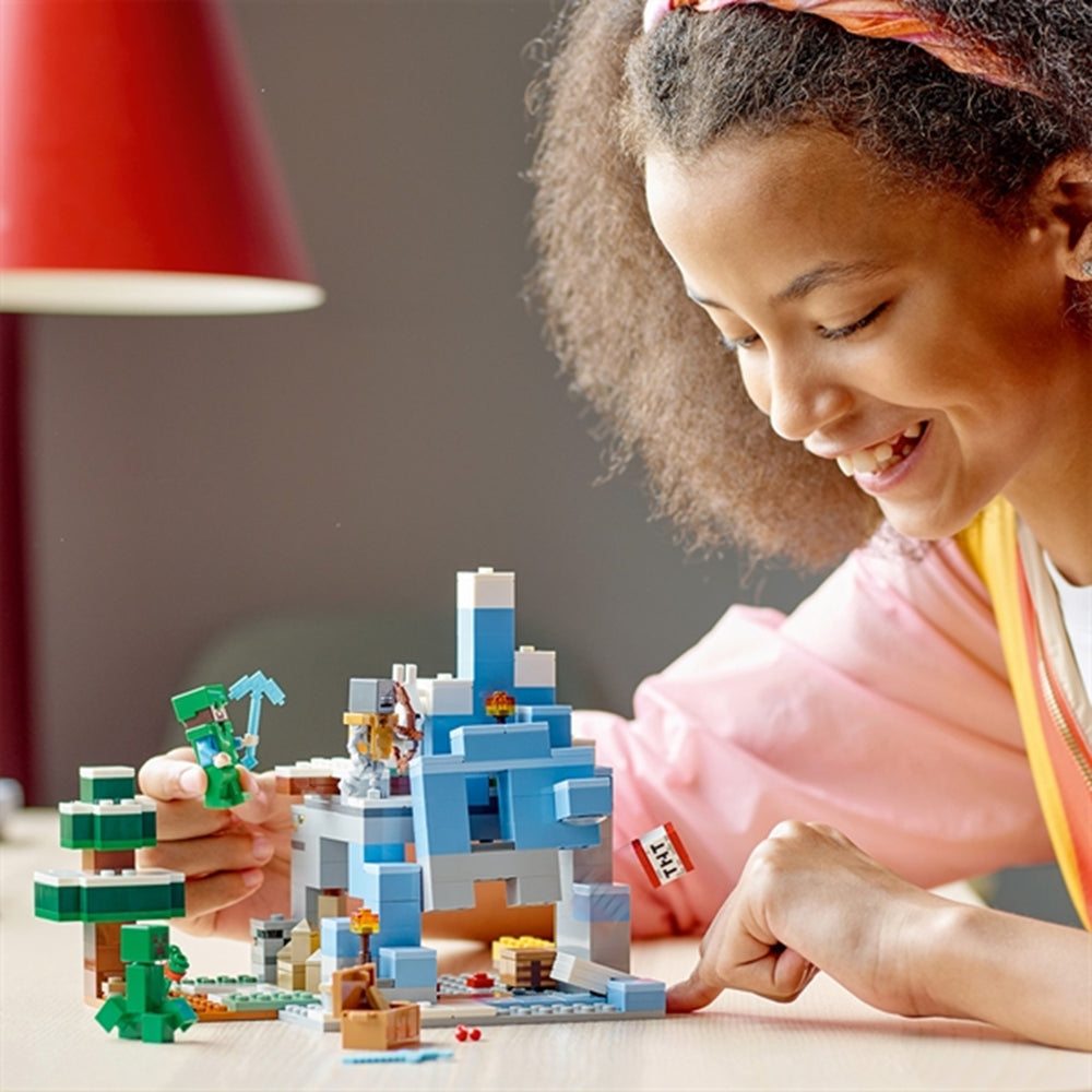 Minecraft® De Frosne Tinder - LEGO® → Luksusbaby.dk