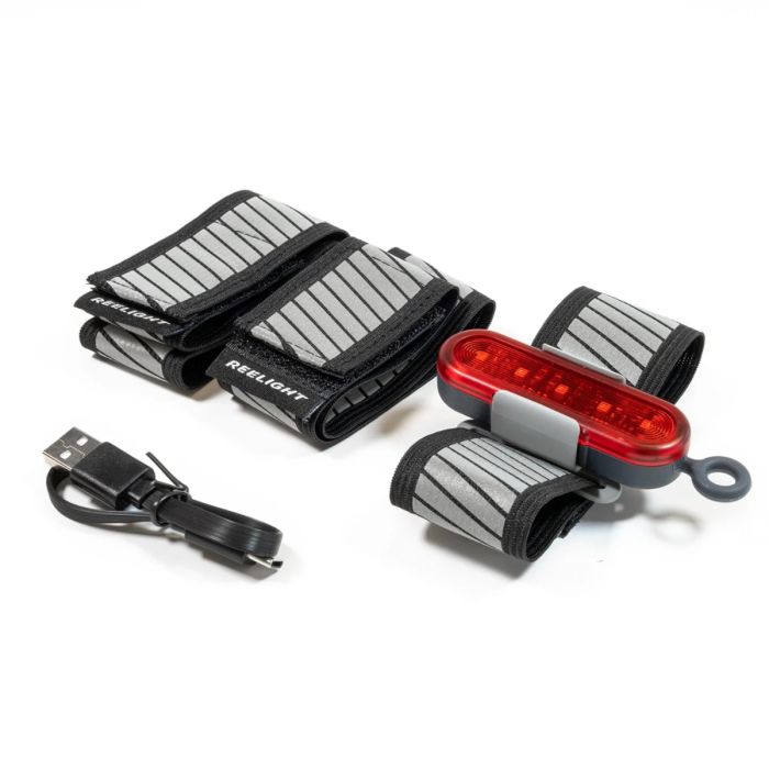 Reelight Unisex Lygter Stadium Run Rear Light Black Sort