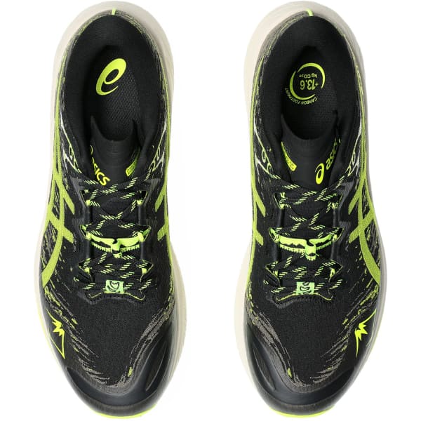 Chaussure trail ASICS FUJI LITE 5 BLACK/SAFETY YELLOW