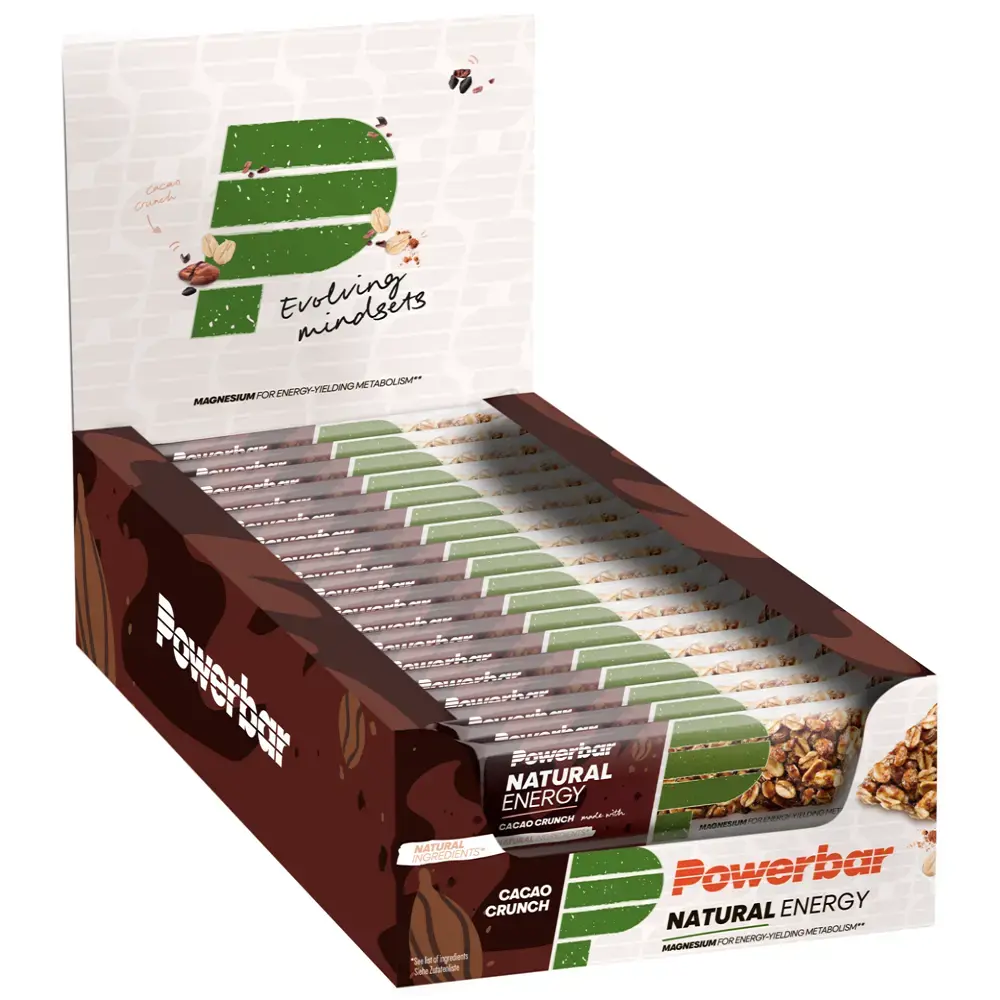 PowerBar Natural Energy Sportrepen Cacao Crunch 18 Stuks