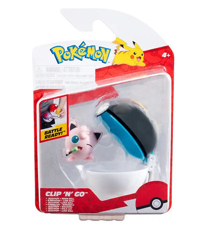 Pok?mon Figur - Clip 'N' Go - Moon Ball - Jigglypuff