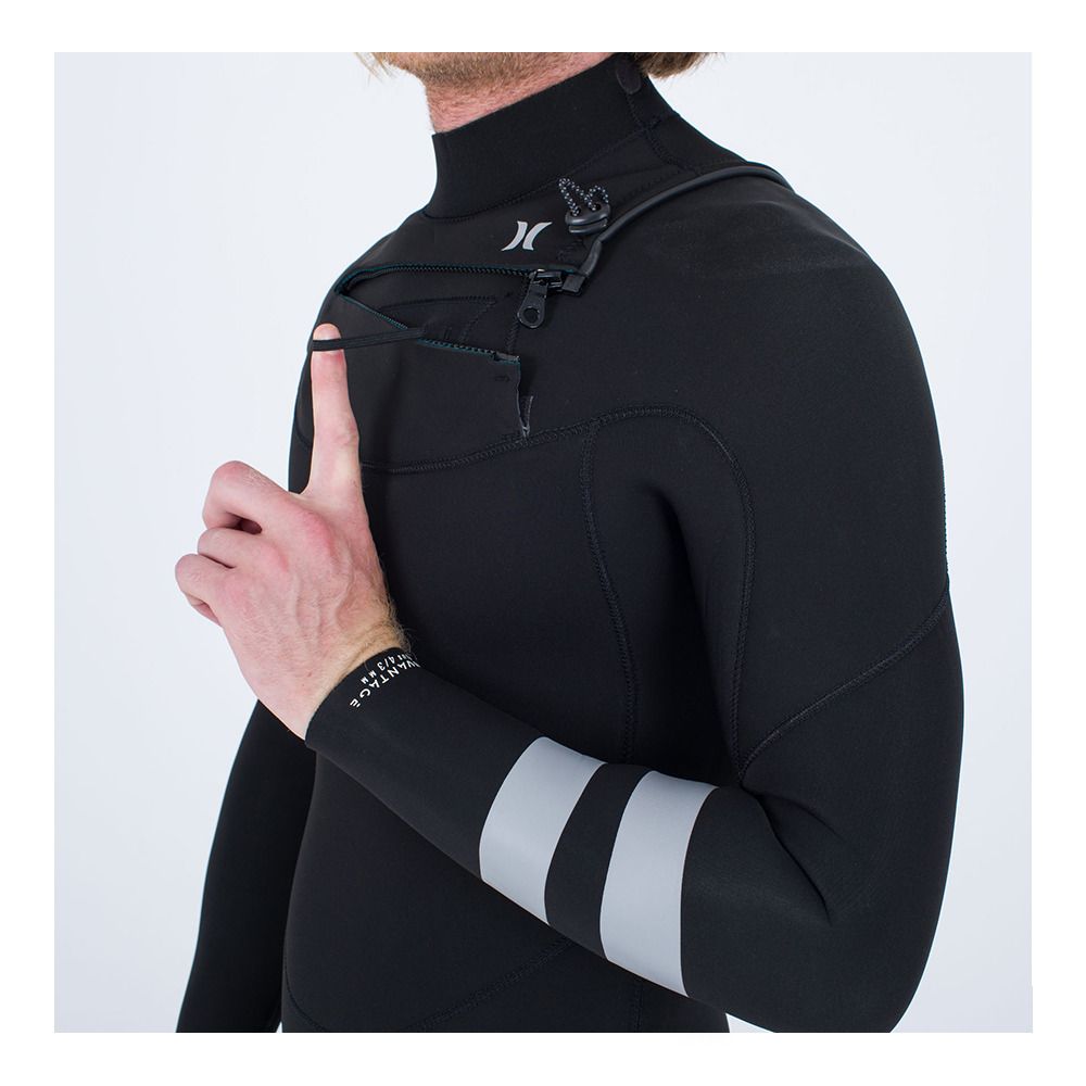Hurley AIR CZ - Combinaison intégrale 4/3 mm Homme black
