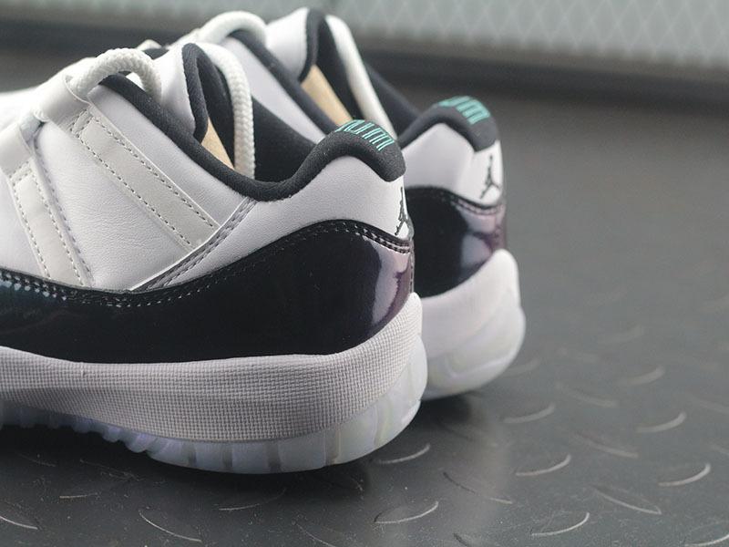Jordan 11 Retro Low Easter/Emerald