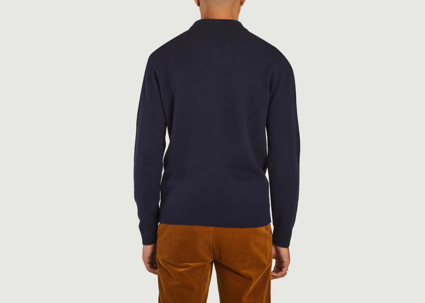 Polo Marco en laine d'agneau Norse Projects
