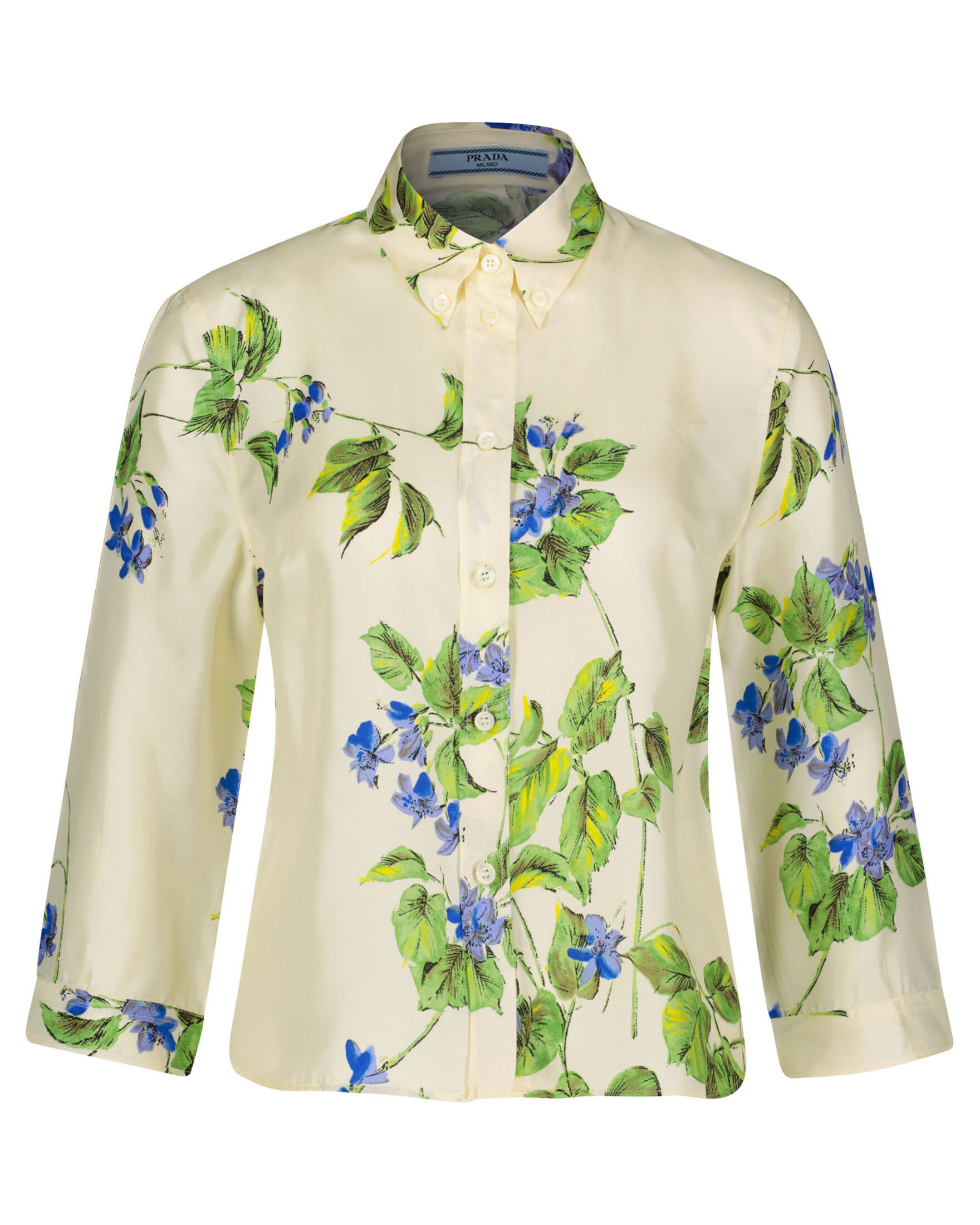 Prada| Damen Seidenbluse