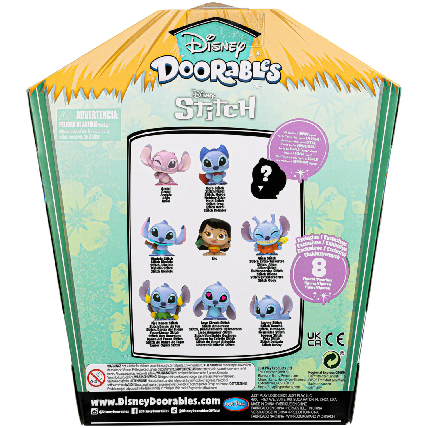 Disney Doorables Stitch Sammelfiguren Box mit 8 Figuren