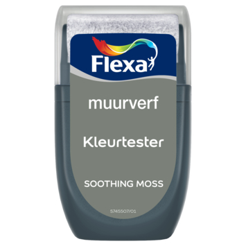 Flexa Creations muurverf Kleurtester Soothing Moss mat 30ml