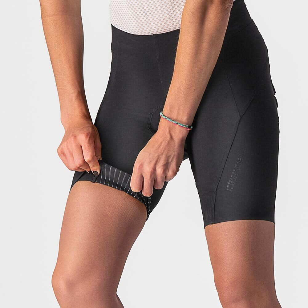 Castelli Velocissima 3 Fietsbroek Kort Zonder Bretels Zwart Dames