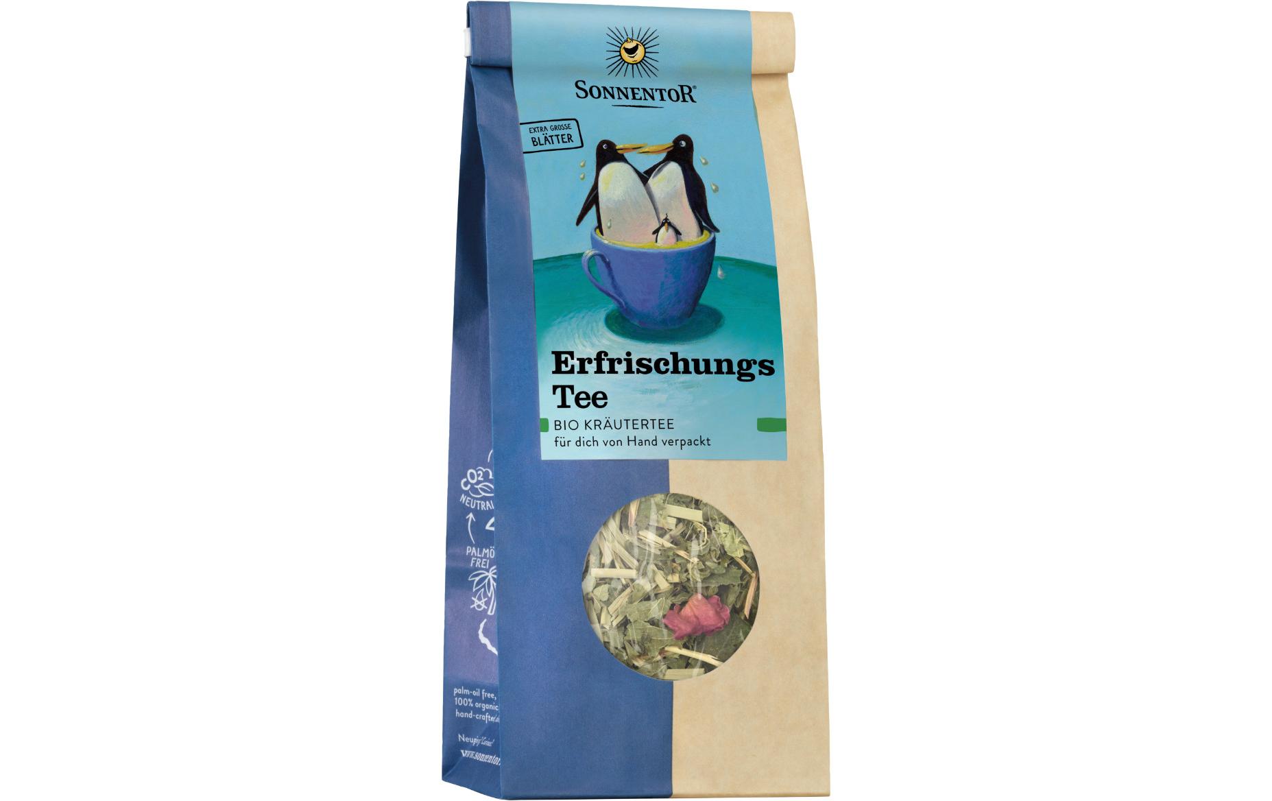 Teeblätter Bio Erfrischungs Tee 50 gBiozertifizierter Tee