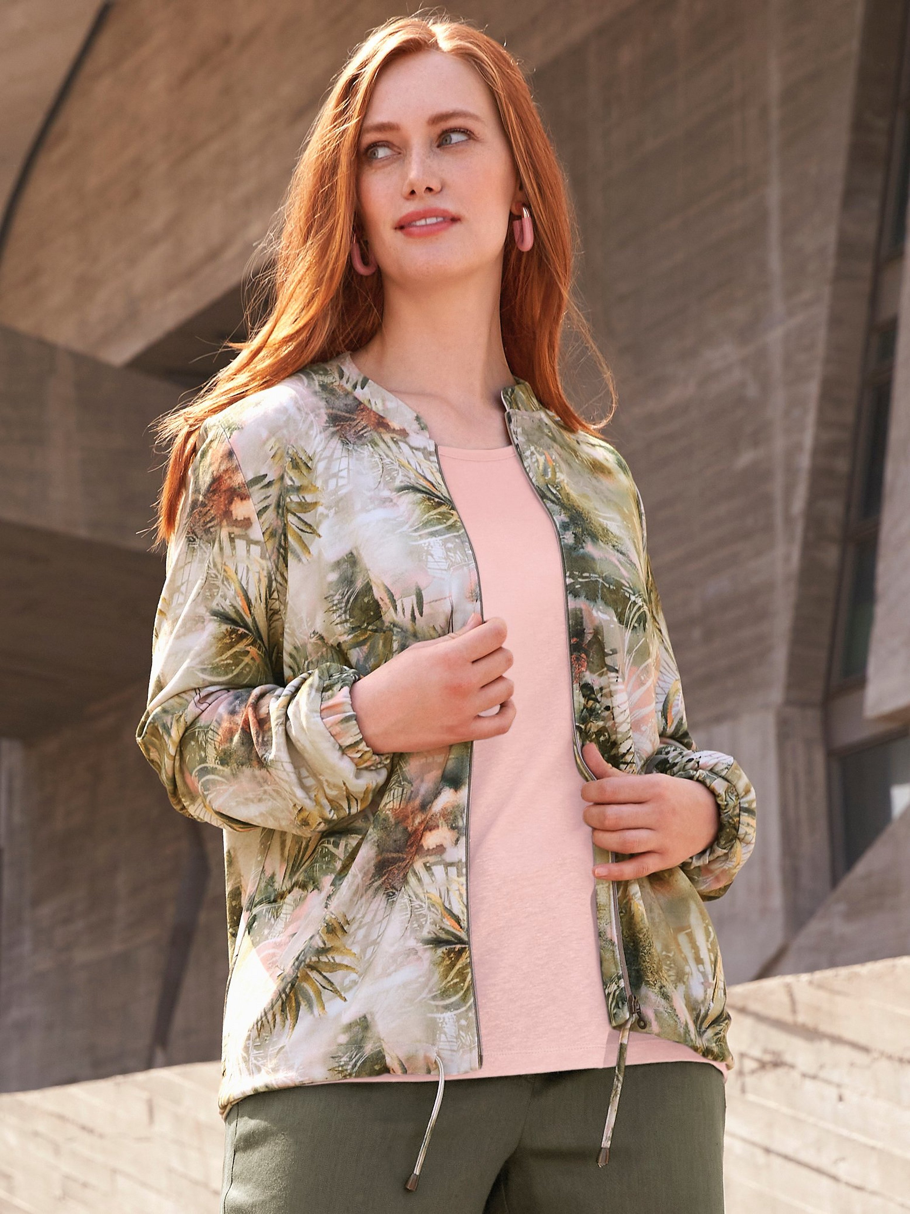 Jersey-Blouson