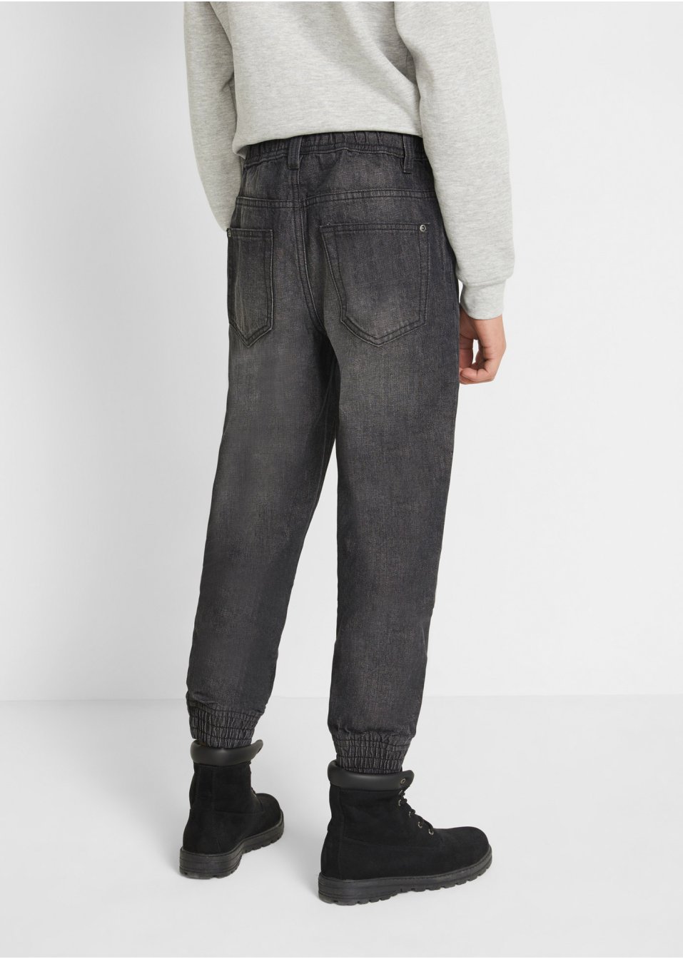 Lot de 2 pantalons garçon avec taille extensible