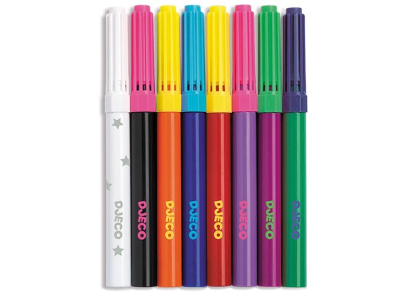 DJECO Filzstift Zauberfilzstifte 10 Stück Zauberfilzstifte
