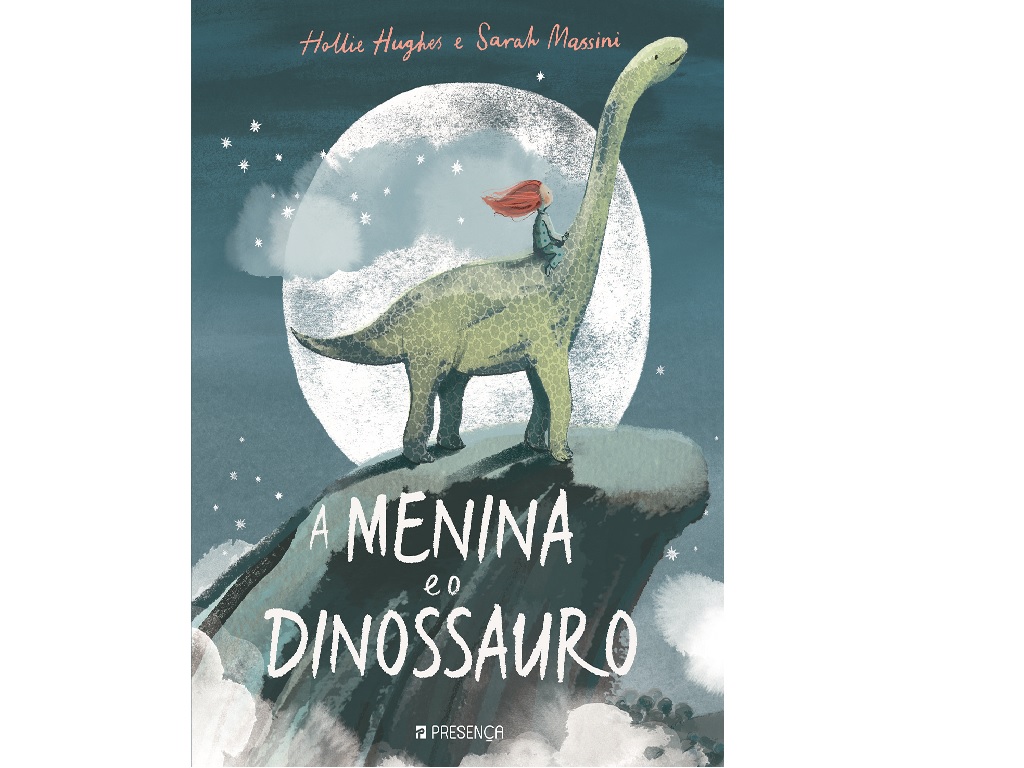LIVRO A MENINA E O DINOSSAURO DE HOLLIE HUGHES