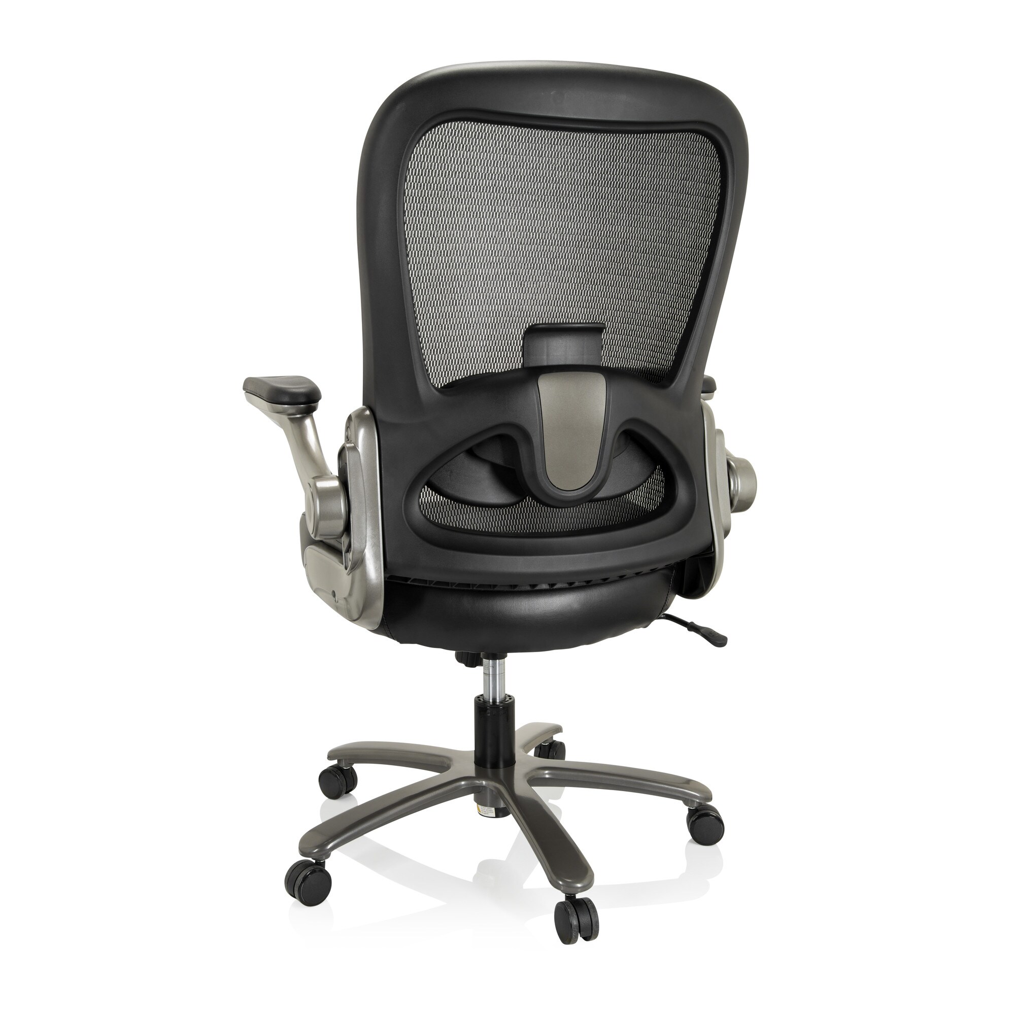 XXL Drehstuhl INSTRUCTOR T I Kunstleder/Netzstoff mit abklappbaren Armlehnen hjh OFFICE