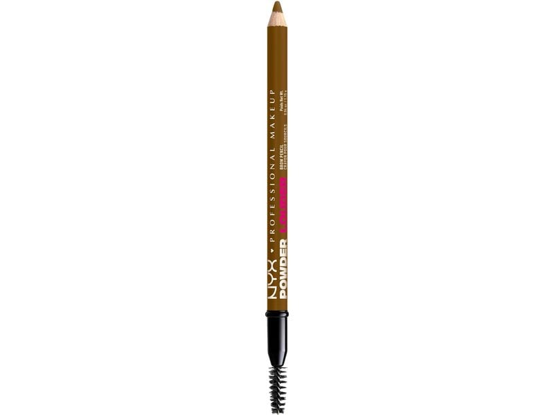 NYX Professional Makeup Powder Louder Brow Pencil 01 Blonde Augenbrauenstift mit pudriger Textur für einen natürlichen Look