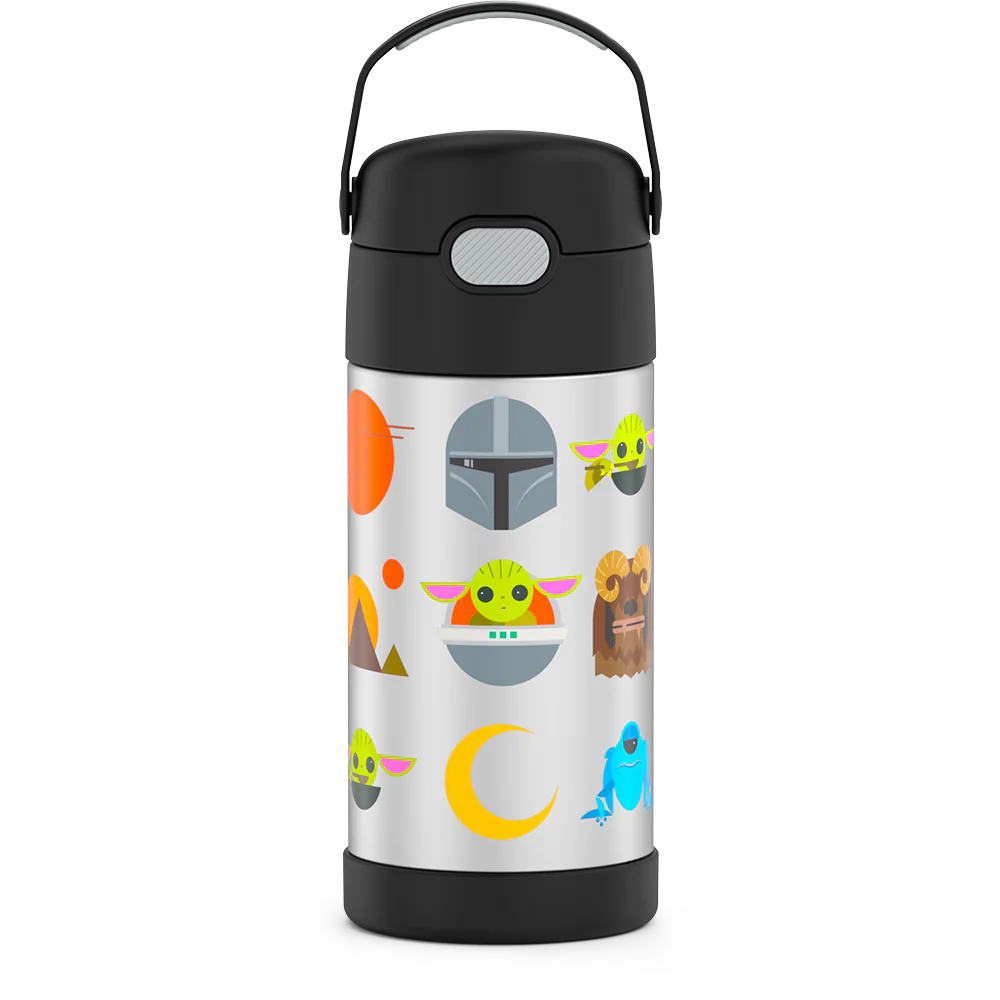12oz FUNTAINER® WATER BOTTLE THE MANDALORIAN™
