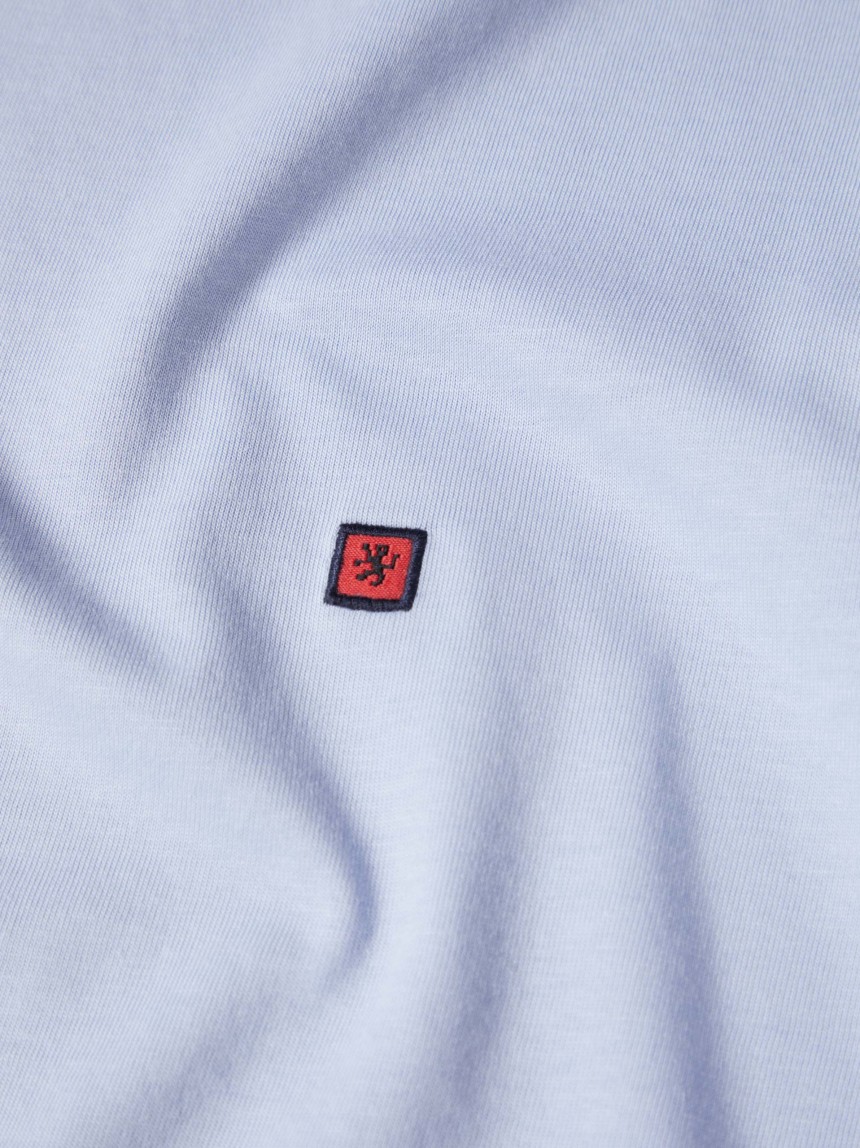 T-shirt básica de algodão