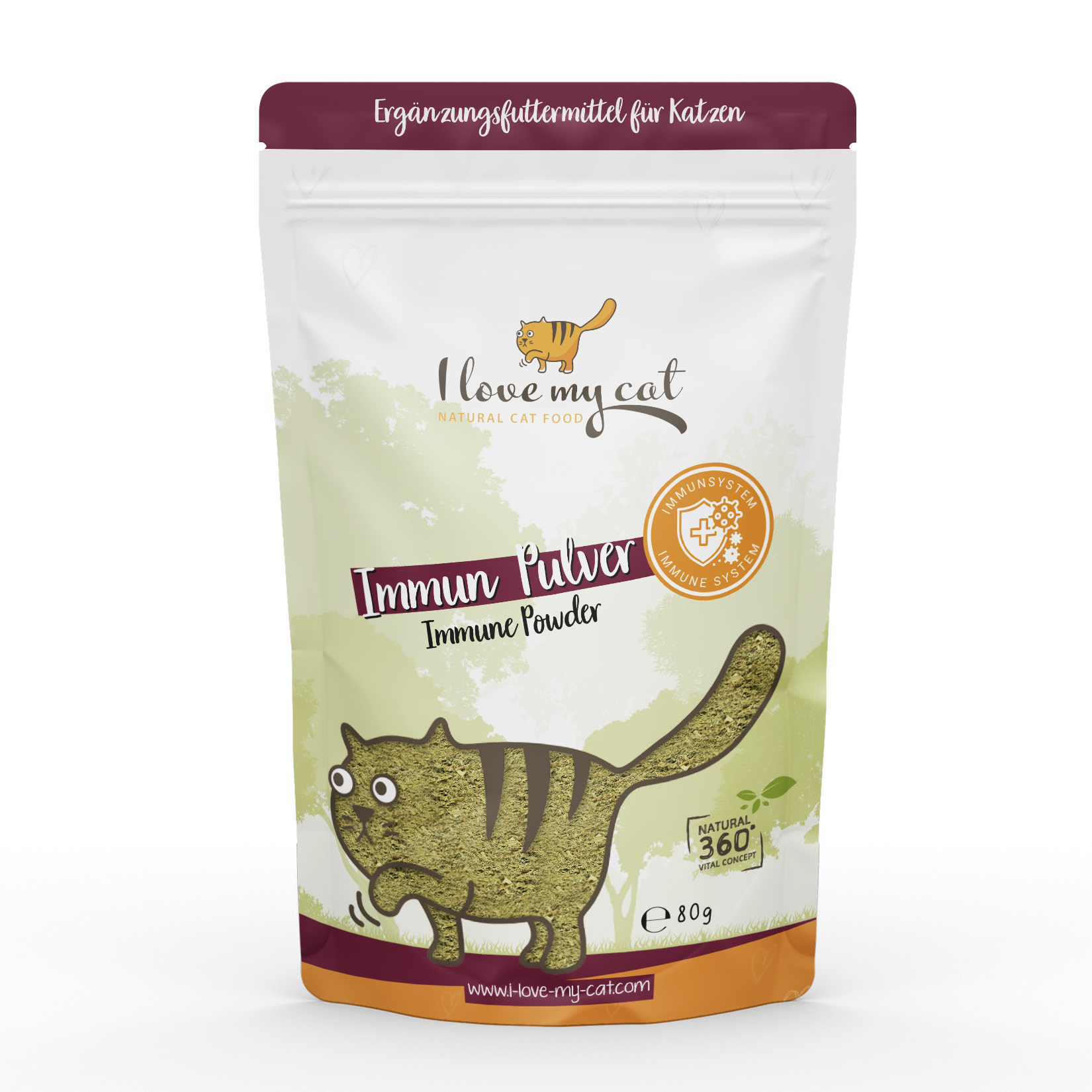 Poudre immunitaire pour chats - 80g