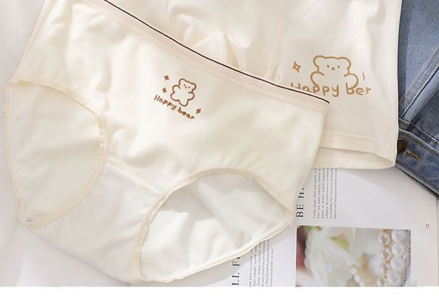 Pancherry - Koppelset: panty met berenprint + boxershort