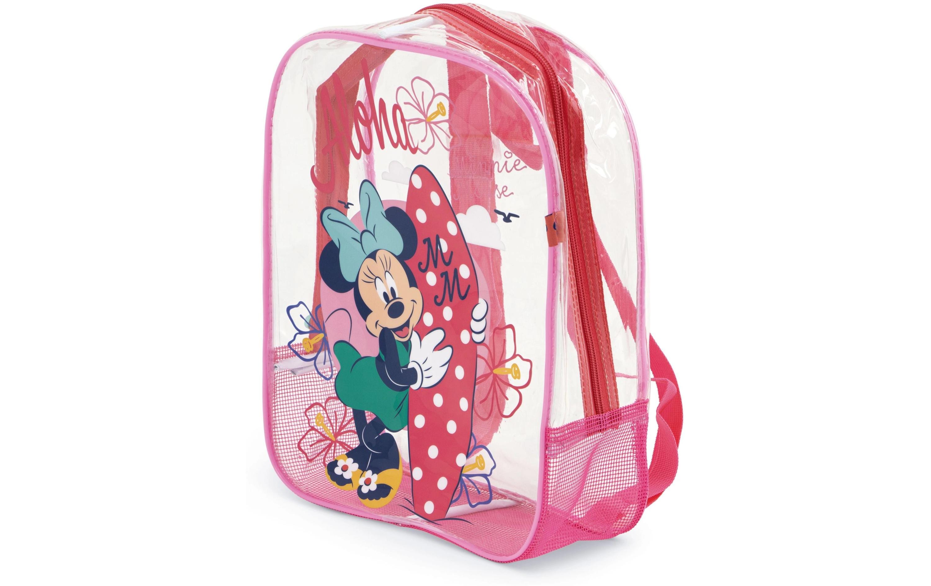Rucksack Disney: Minnie 31 x 25 x 23 cmTransparenter Strandrucksack