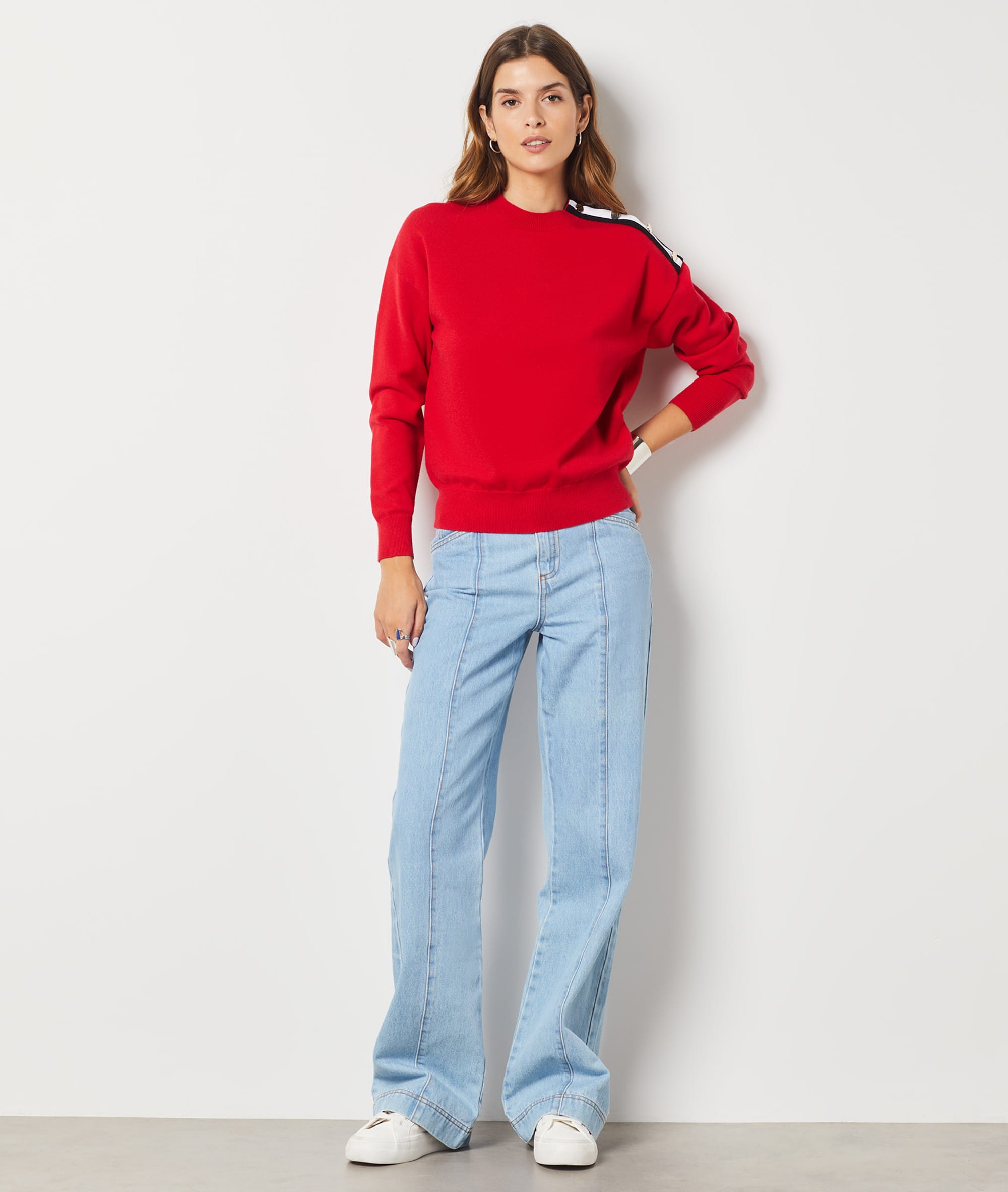 Pull en maille fine