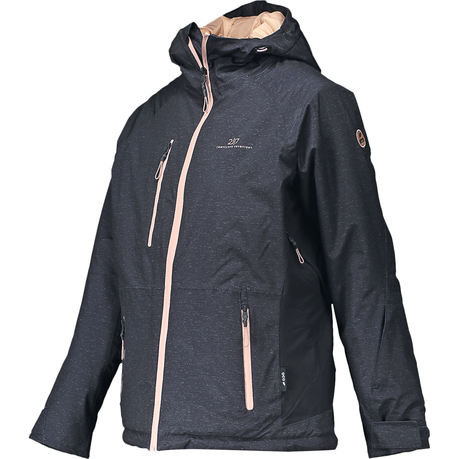 2117 Lanna Ski Jkt Da, rosa, XS