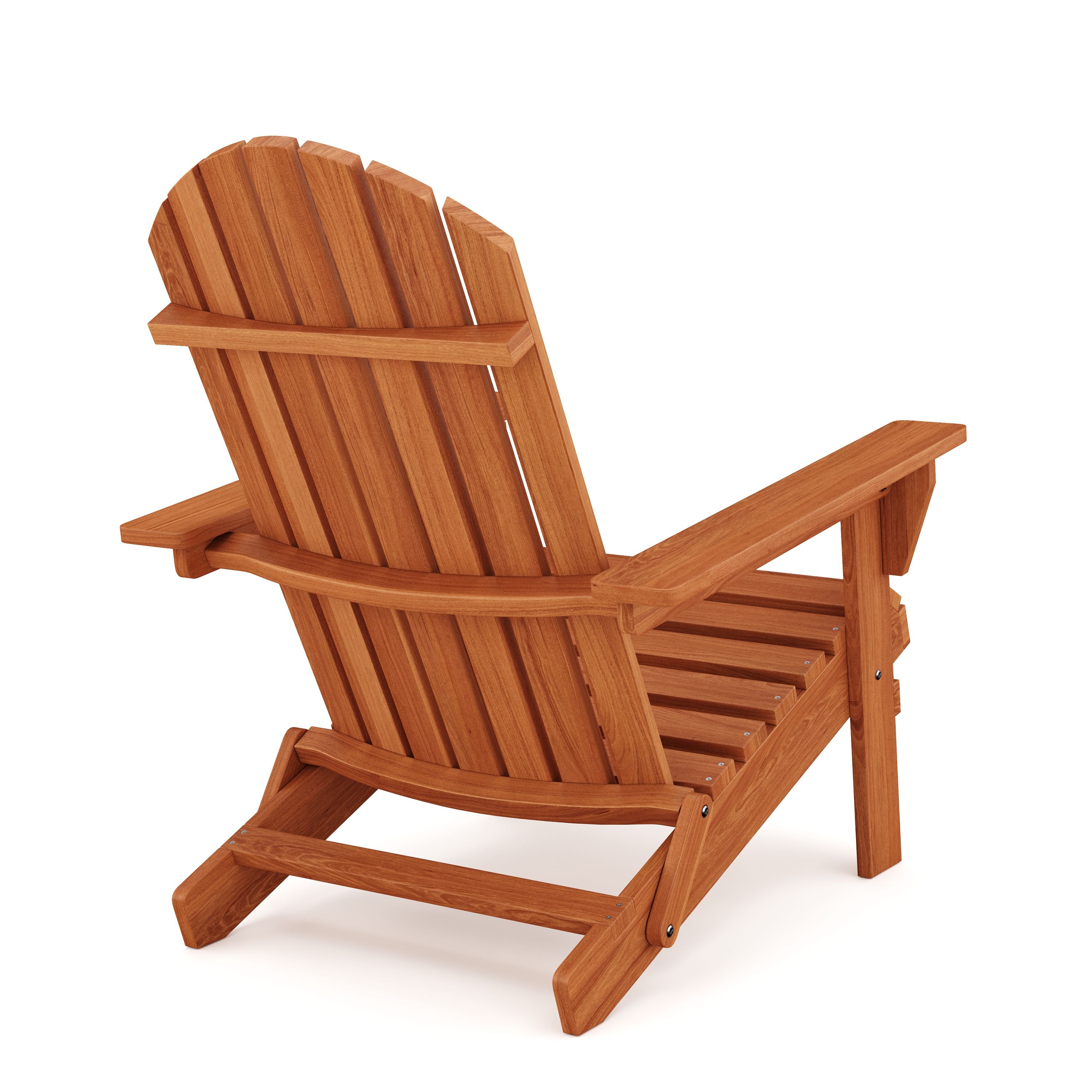 Gartenstuhl Holz ADIRONDACK braun