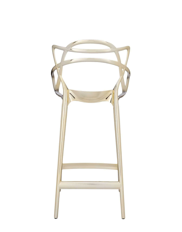 Kartell Masters Metalic barkruk 65cm chroom