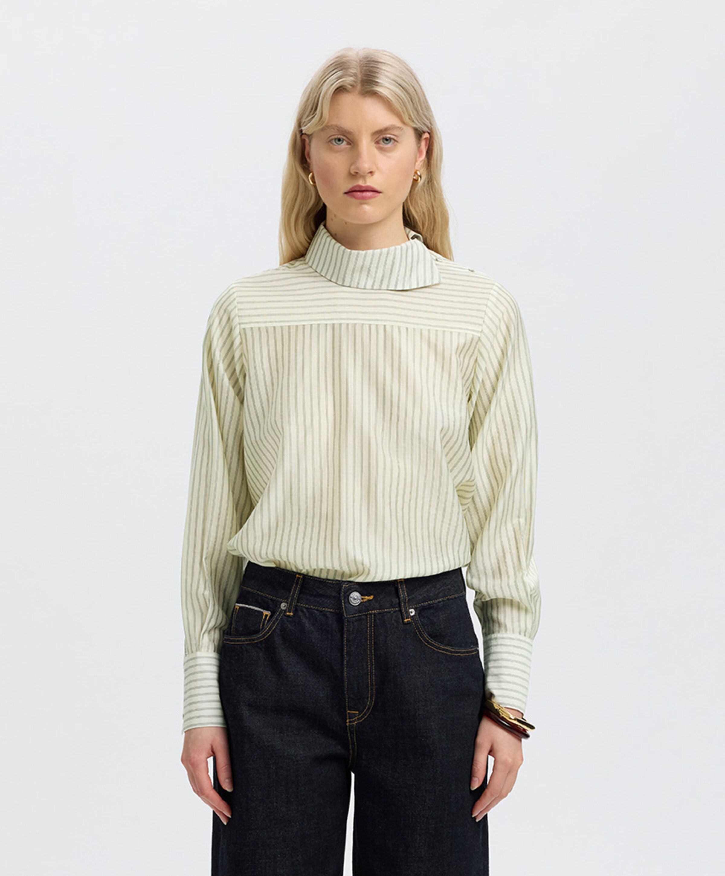 Selected Dames blouse ecru