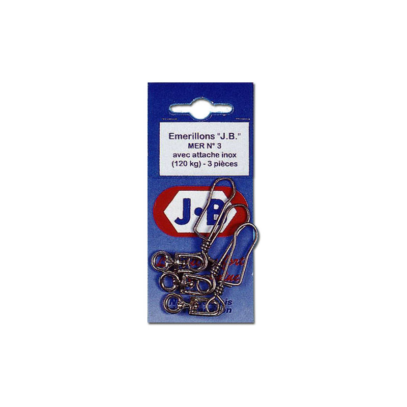 Emerillons Mer Avec Attache Inox Jb