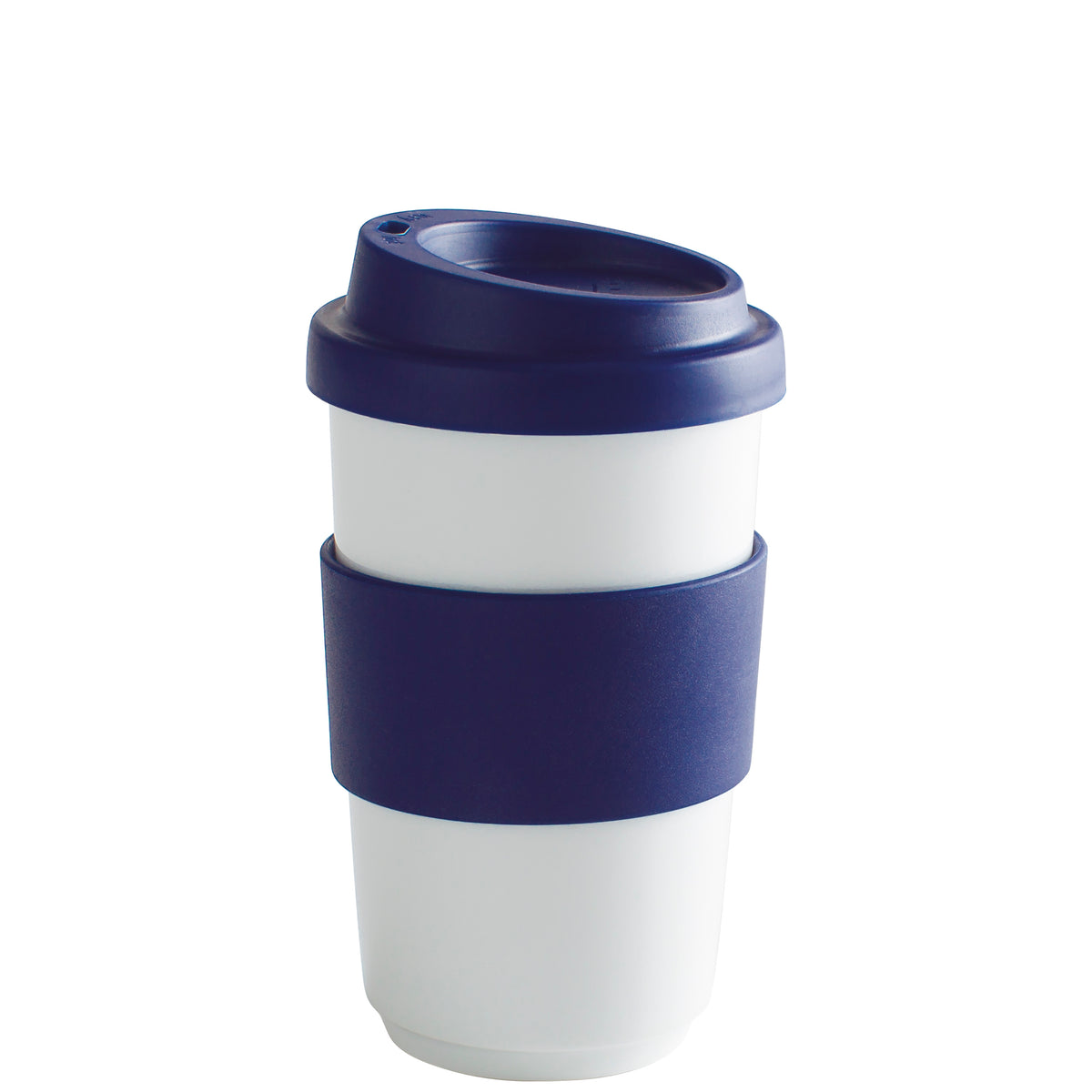 KAHLA fillit Becher 0,40 l + Trinkdeckel royal blue