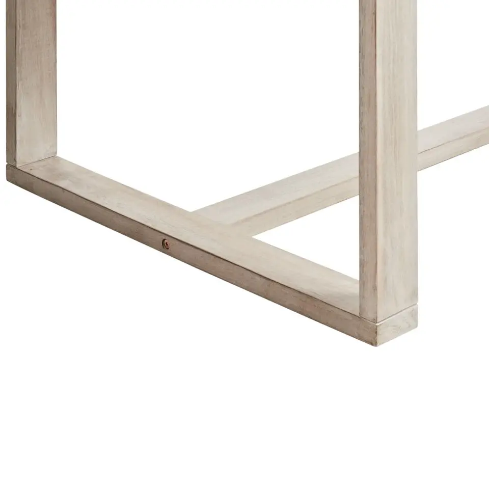 AZZANELLO - Tuintafel - Lichtbruin - 230 x 100 cm - Acaciahout