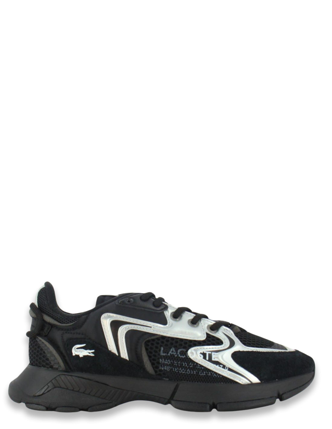 lacoste Sneakers Homme L003 Neo 124 6 SMA Noir/Blanc