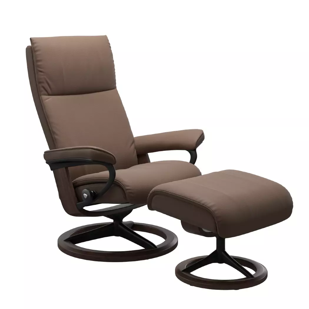 Sessel mit Hocker Aura Signature