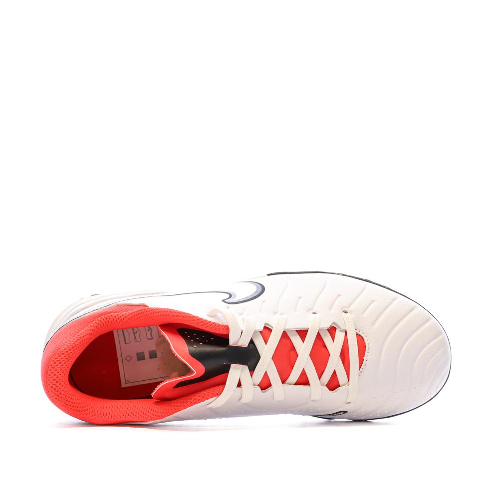 Nike Chaussures de Foot Blanc Junior Nike Legend 10 Academy TF