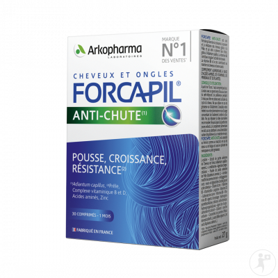 Arkopharma Forcapil Anti-Chute De Cheveux 30 Comprimés