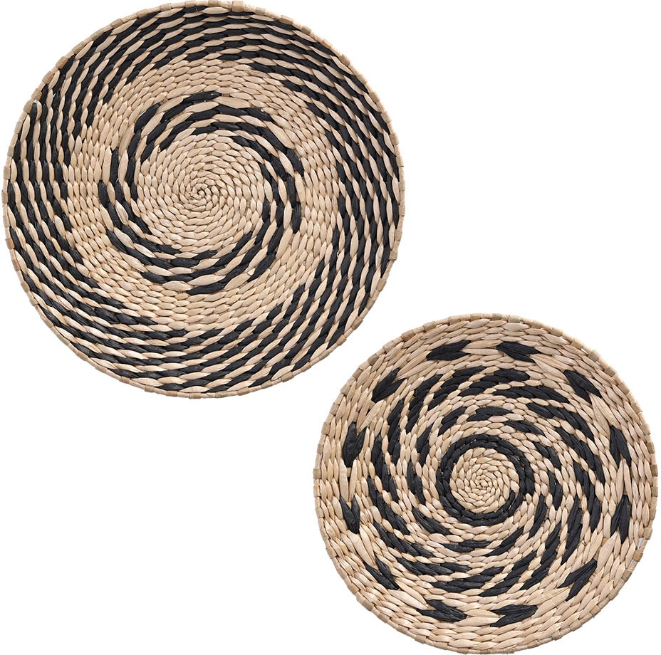 Zeller Present Dekoschale Ø 30 cm, Papiergeflecht