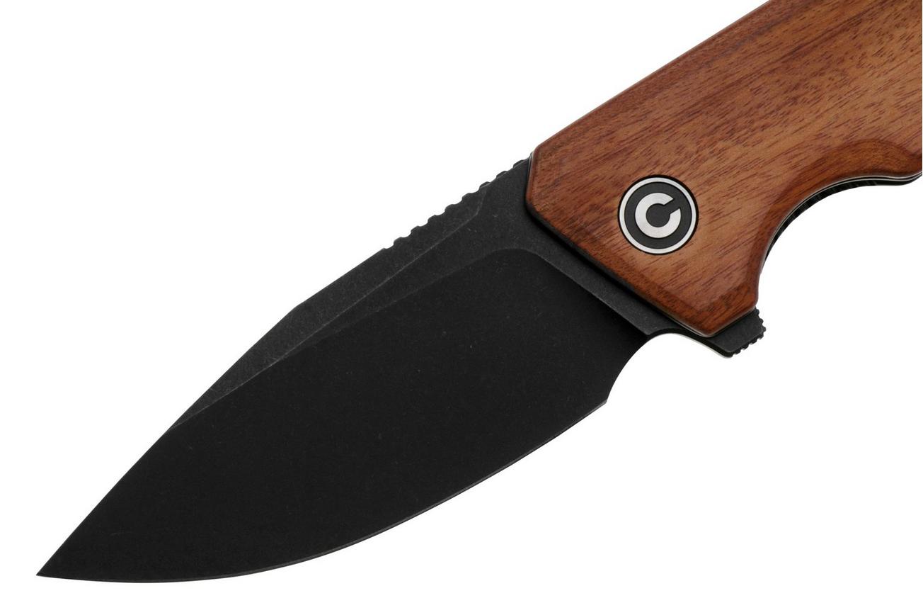Civivi Regulatron C23006-3 Blackwashed Nitro-V, Guibourtia Wood zakmes