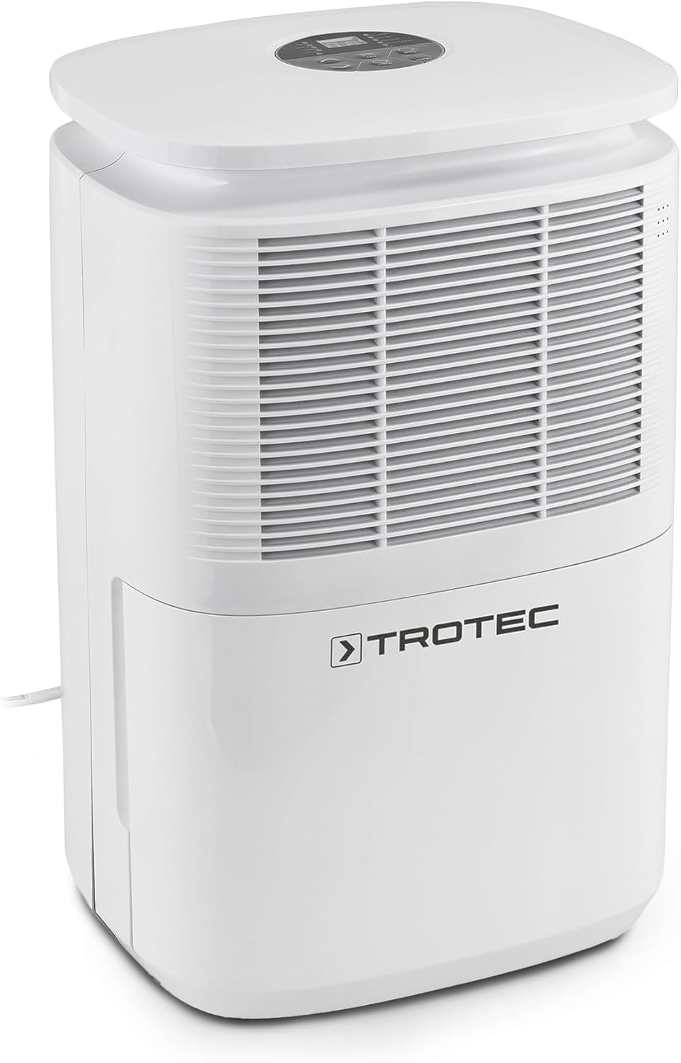 TROTEC Luftentfeuchter elektrisch TTK 30 E – Leistung 12 L/Tag – Fläche 15 m² / 37 m³ – Entfeuchtungsgerät mit Autoabschaltung