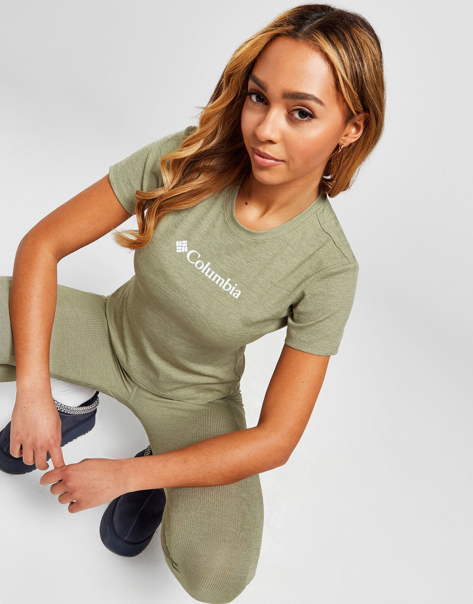 Columbia T-shirt Hike Ribbed Femme