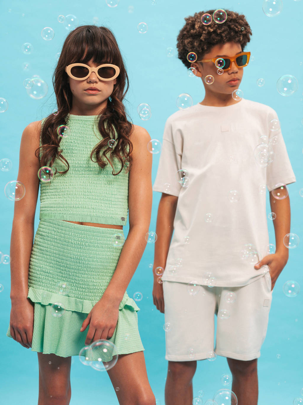 NIK&NIK crop top zachtgroen
