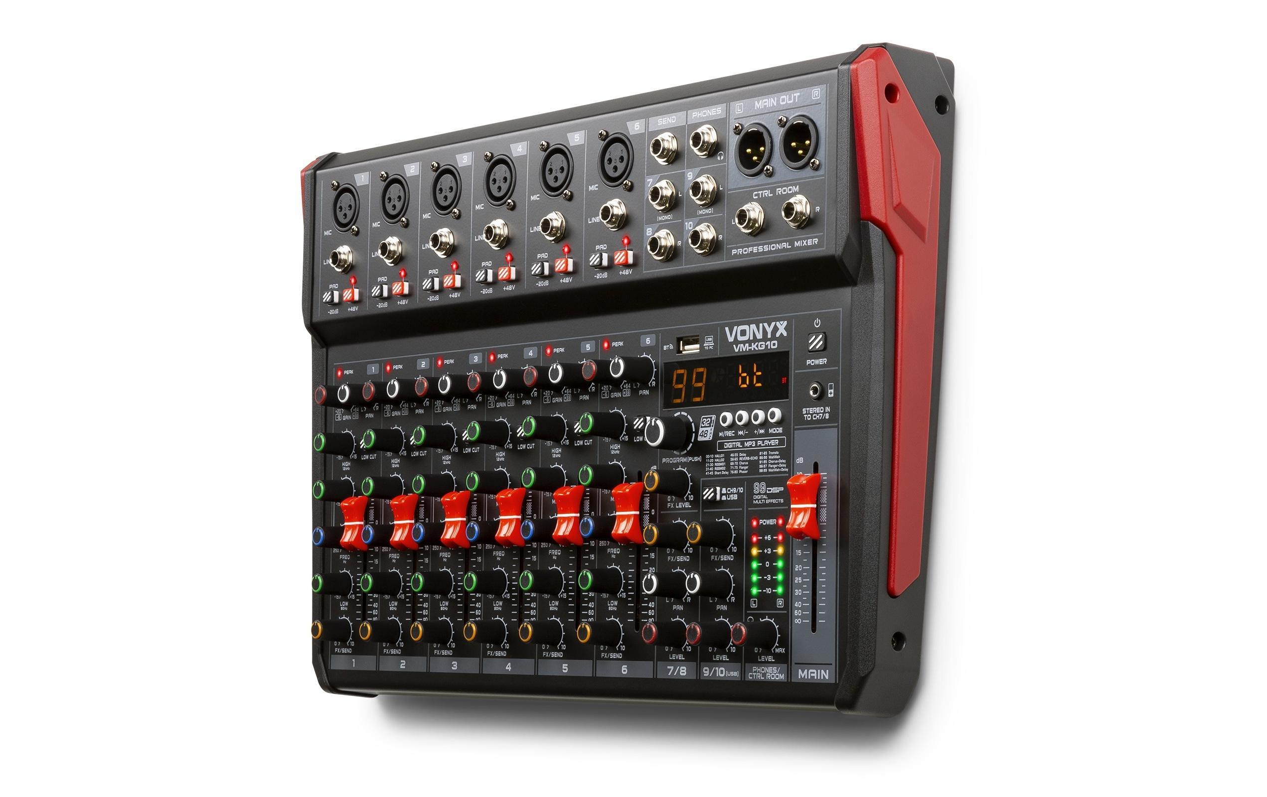 Mischpult VM-KG10<br>Flexibler und effizienter Kompaktmixer
