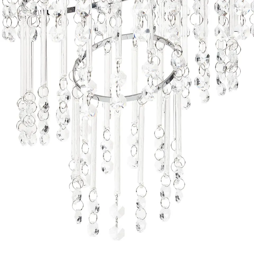 ESMELLE - Kroonluchter - Zilver - ⌀ 35 cm - Kristal