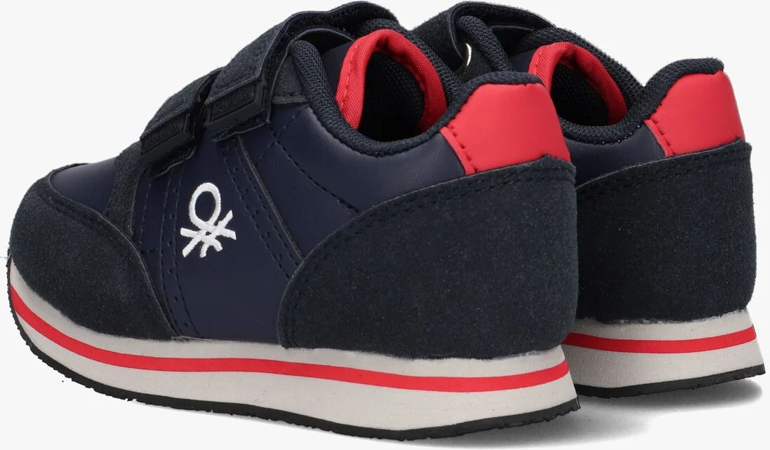 BENETTON blauwe benetton lage sneakers word