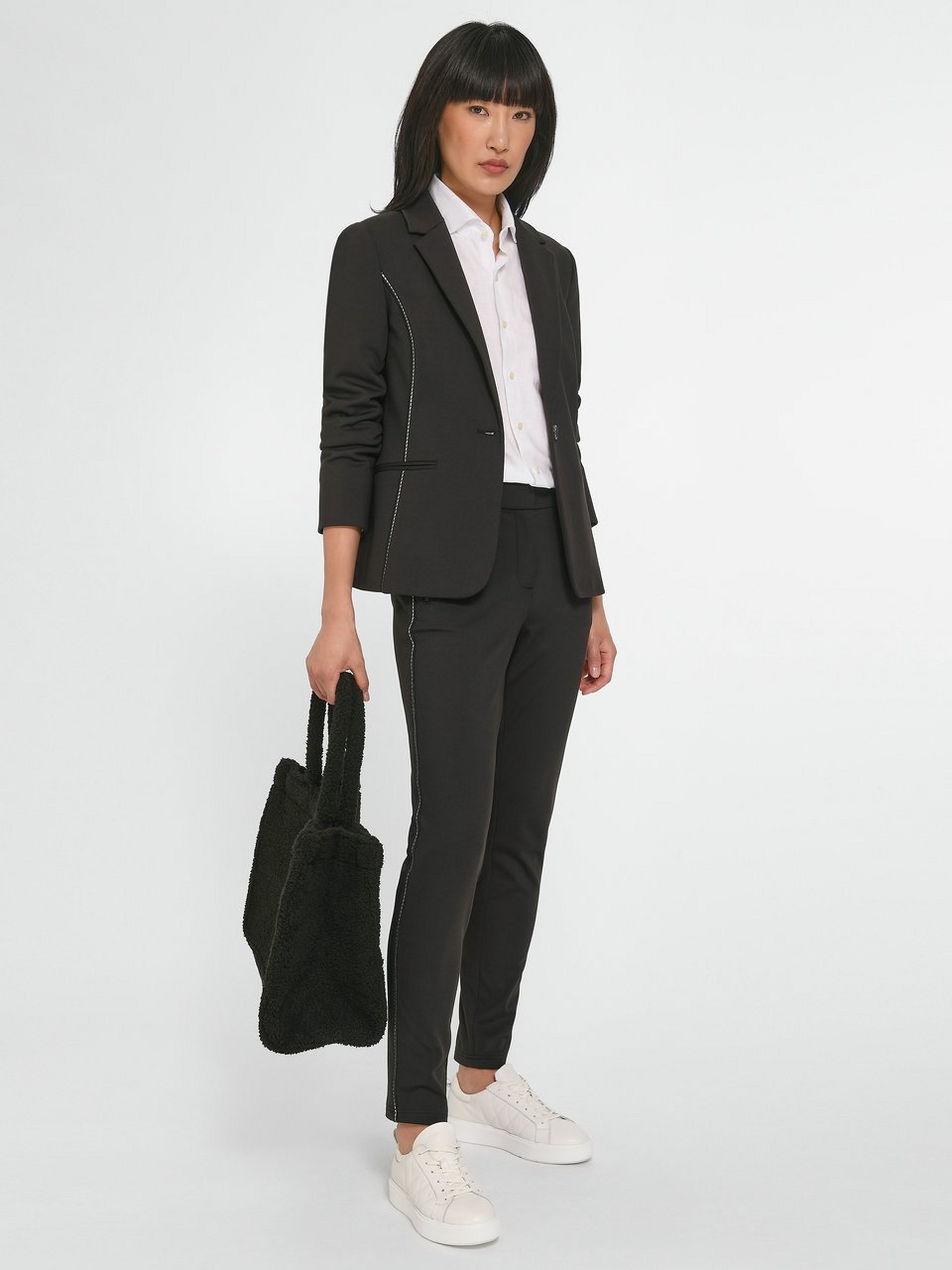 Knöchellange Bi-Stretch-Hose Modell Lea